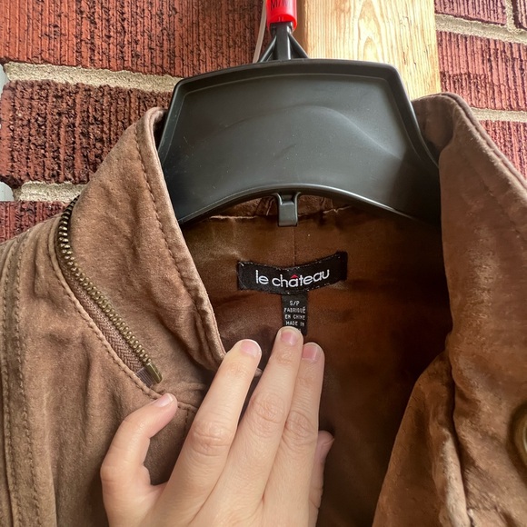 Le Chateau woman Leather Jacket size small - Picture 6 of 6